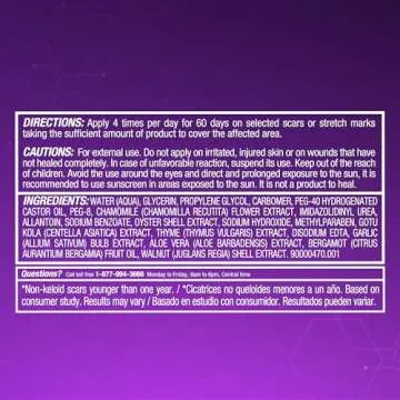Cicatricure Advanced Scar Gel Reduces Scars & Stretch Marks