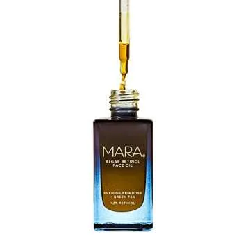 MARA - Natural Evening Primrose + Green Tea Algae Retinol Face Oil | Plant-Based Skin Care | Moistur...