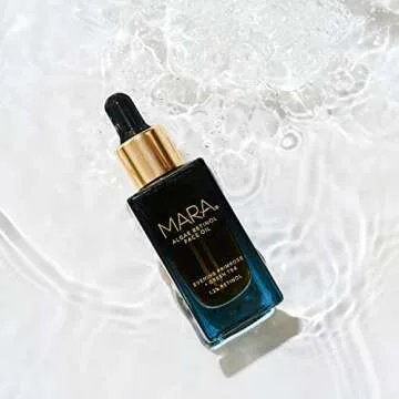 MARA - Natural Evening Primrose + Green Tea Algae Retinol Face Oil | Plant-Based Skin Care | Moisturizes + Soothes Skin To Minimizes Look of Pores + Fine Lines (Full Size, 1 fl oz | 30 ml)