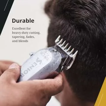 Wahl Professional Senior Corded Clipper Heavy Duty Tapering and Blending V9000 Motor