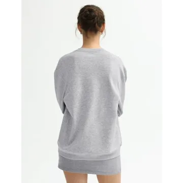Stylish PUMIEY Women's Crewneck Sweatshirt - Fall Fashion