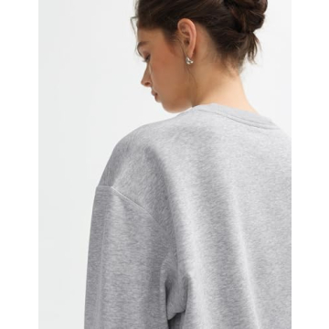 Stylish PUMIEY Women's Crewneck Sweatshirt - Fall Fashion