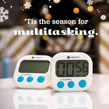 Etekcity Digital Kitchen Timer with Loud Alarm