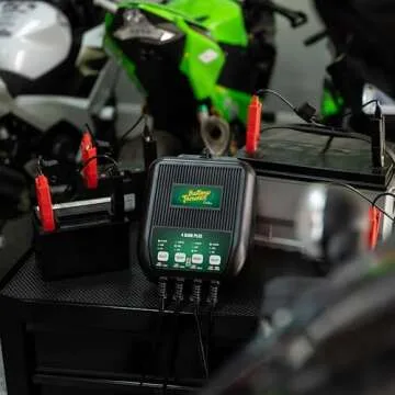 Battery Tender Plus 4 Bank Charger - Smart 12V Maintainer