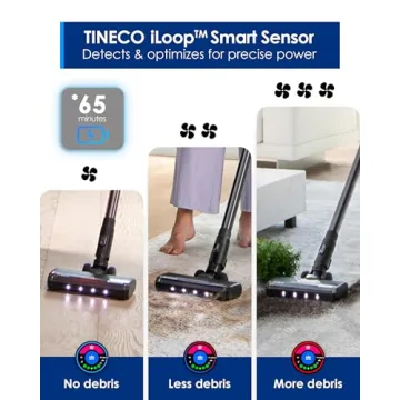 Tineco Pure ONE Cordless Vacuum with Auto Dust Base and ZeroTangle Brush