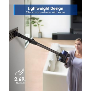 Tineco Pure ONE Cordless Vacuum with Auto Dust Base and ZeroTangle Brush