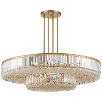 Stiffel Ella Soft Gold 22-Light Chandelier for Elegant Spaces