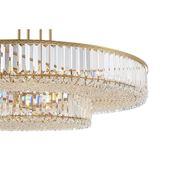 Stiffel Ella Soft Gold 22-Light Chandelier for Elegant Spaces