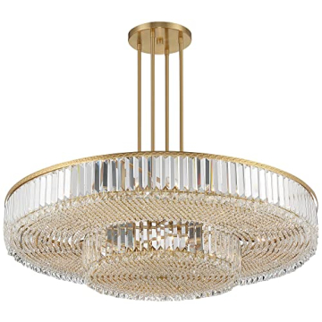 Stiffel Ella Soft Gold 22-Light Chandelier for Elegant Spaces