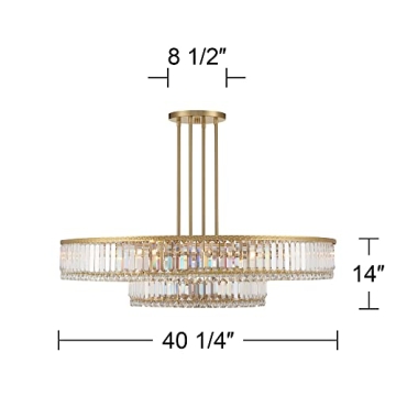 Stiffel Ella Soft Gold 22-Light Chandelier for Elegant Spaces