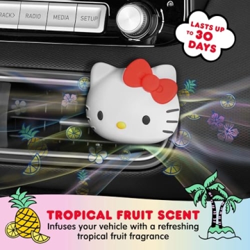 Sanrio Hello Kitty Air Freshener for Cute Car Scents