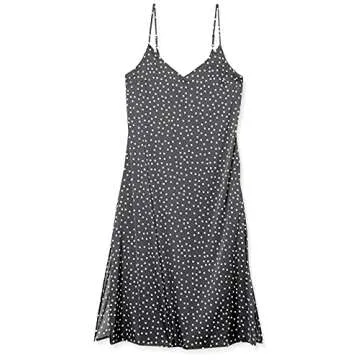 Stylish Women's Silky Midi Slip Dress by The Drop