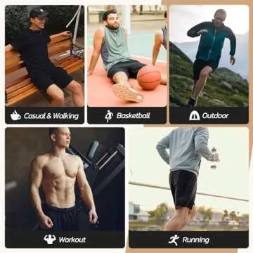 Men's Lightweight Gym Basketball Shorts with Pockets