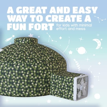 Skywin Inflatable Kids Fort - Fun Camo Playhouse