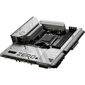 MSI B650M Project Zero Motherboard with Wi-Fi 6E