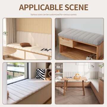 Custom Window Seat Cushions for Indoor Comfort