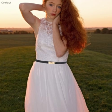 Ovekaut Women Skinny Leather Belt - Adjustable & Stylish