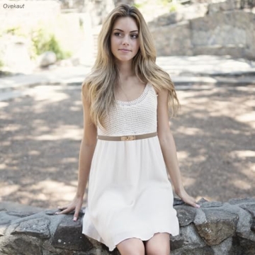 Ovekaut Women Skinny Leather Belt - Adjustable & Stylish