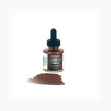 Vivid & Versatile Dr. Ph. Martin's Bombay India Ink - Van Dyke Brown, 1 oz