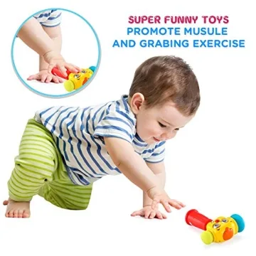 VATOS Musical Hammer Toy for Babies 12-18 Months