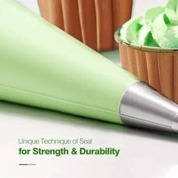 Keenpioneer Biobased Disposable Piping Bags for Baking