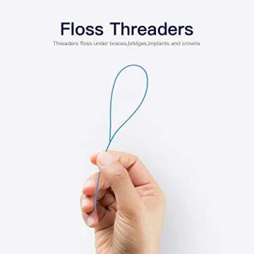 VINSULLA Floss Threaders for Braces and Dental Care
