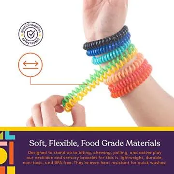 Special Supplies Chewy Jewelry Sensory Necklaces & Bracelets 16 Pack
