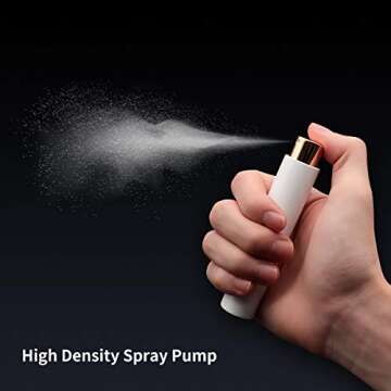 Aufew Travel Perfume Atomizer: Refillable Spray Bottle with Leakproof Design
