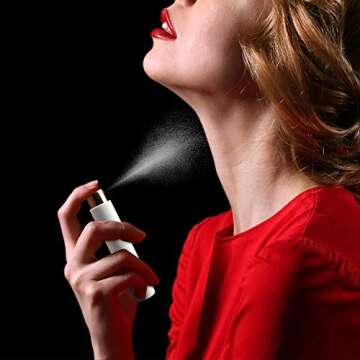 Aufew 10ml Travel Perfume Atomizer with Ultra-Fine Mist