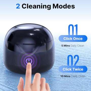 Experience Ultimate Cleanliness with CXRUY Ultrasonic Cleaner