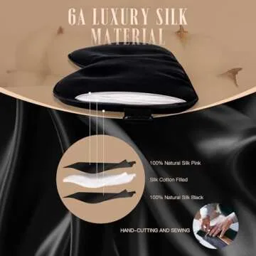 BLSSNZ Silk Sleep Mask - Luxurious Organic Sleep Essential
