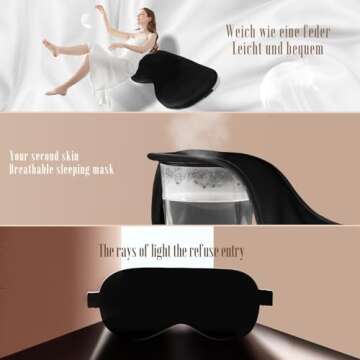 BLSSNZ Silk Sleep Mask - Luxurious Organic Sleep Essential