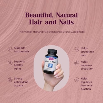 Dragon Herbs Hair and Nails All Natural Beauty Supplement