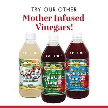 Organic Raw Apple Cider Vinegar with Mother - 16 FL OZ