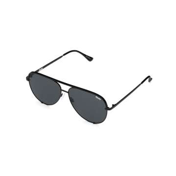 Quay - Sunglasses for Men & Women, Polarized Aviator Lenses with UV Protection, Oversized Sunglasses...