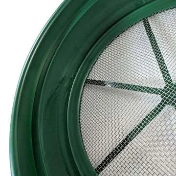 ASR Outdoor Gold Panning 1/8 Classifier Screen Sifting Pan Prospecting Mesh Sieve