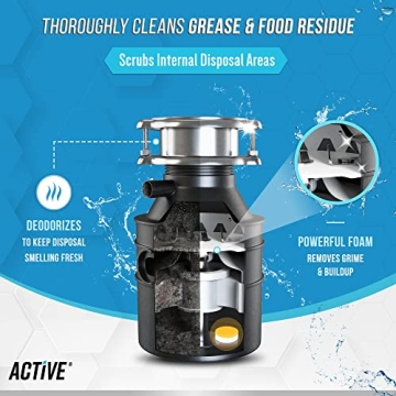 ACTIVE Citrus Fresh Garbage Disposal Cleaner Tablets 24 Pack