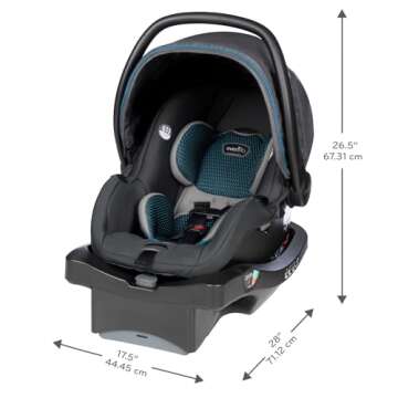 Evenflo LiteMax DLX Infant Car Seat for Ultimate Safety