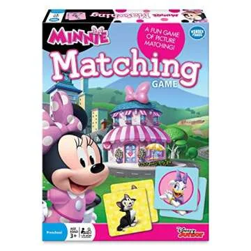 Wonder Forge Minnie Matching Game for Kids Age 3-5