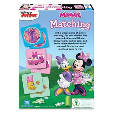 Wonder Forge Minnie Matching Game for Kids Age 3-5