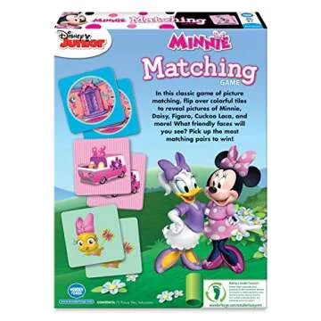 Wonder Forge Minnie Matching Game for Kids Age 3-5