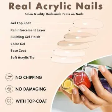 KQueenest Red Press On Nails for Effortless Beauty