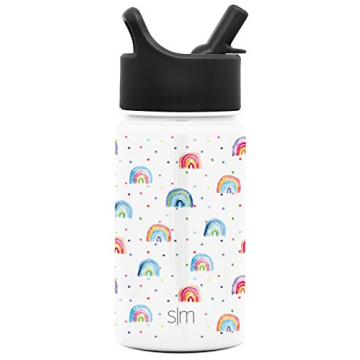 Simple Modern Kids Insulated Water Bottle with Straw Lid