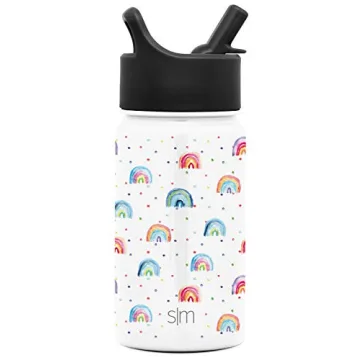 Simple Modern Kids Insulated Water Bottle with Straw Lid