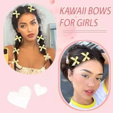 Cute SAWINDA 20PCS Mini Hair Bows for All Occasions