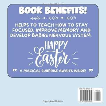 Easter Gifts: High Contrast Book for Babies 3-6 Months