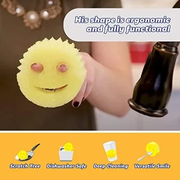 Scrub Daddy Sponge - Ultimate Scratch-Free Cleaning Solution