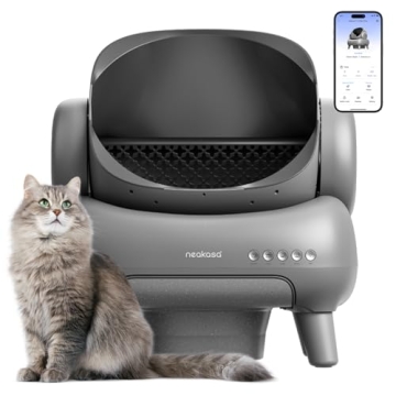 Automatic Cat Litter Box with APP Control & Trash Bags