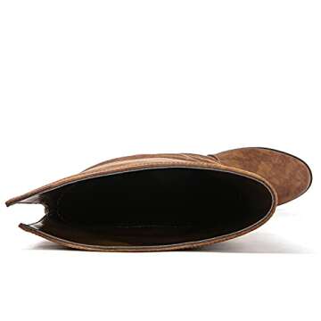 GLOBALWIN Vegan Thigh High Boots for Stylish Comfort