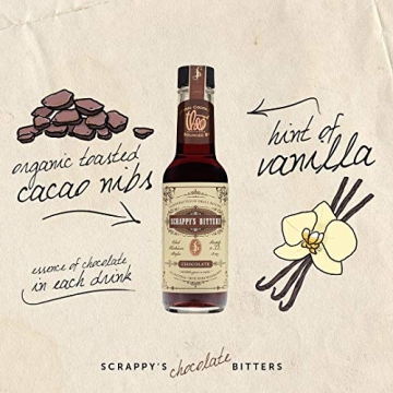 Scrappy's Chocolate Bitters - Organic & Handcrafted - 5 oz
